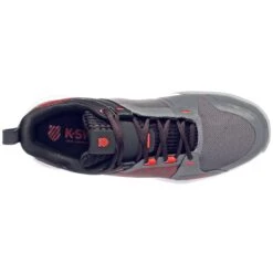 K-Swiss Ultrashot Team Men's Tennis Shoe (Grey/Black/Orange) 12 K-Swiss Ultrashot Team Men's Tennis Shoe (Grey/Black/Orange) -Sports Gear Shop 07395 052.06