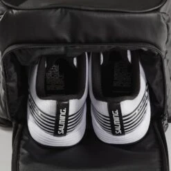 Salming Multi Sport Backpack Racquet Bag (Black) -Sports Gear Shop 1159873 0101 shoe compartment