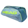 Head Tour Team Extreme Supercombi 9 Pack Racquet Bag (Yellow/Grey)
