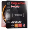 Ashaway Rogue Duo Hybrid Badminton String (Black/Orange) -Sports Gear Shop 1679