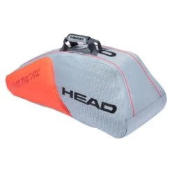 Head Radical Supercombi 9 Pack Racquet Bag (Grey/Orange) -Sports Gear Shop 600 5bd2fe8f 7845 431d 8be4 4736b303b3e0
