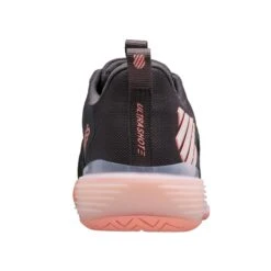 K-Swiss Ultrashot 3 Women's Tennis Shoe (Asphalt/Peach/White) -Sports Gear Shop 96988 007.03