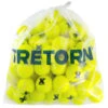 Tretorn Micro-X Pressureless Yellow Tennis Balls - 72 Ball Bag -Sports Gear Shop A0016.YY Tretorn Micro X pressureless bag 72