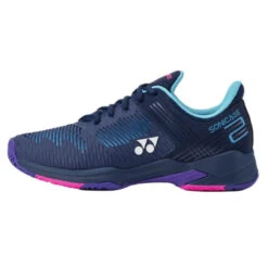 Yonex Power Cushion Sonicage 2 Women's Tennis Shoe (Navy/Blue Purple) -Sports Gear Shop AC SL1365 3