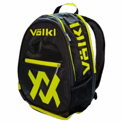 Volkl Tour Backpack Racquet Bag (Black/Neon Yellow)