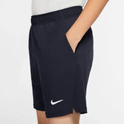 Nike Boy's Court Flex Ace Shorts (Obsidian/White) -Sports Gear Shop CI9409 452 PHSYM001 3144
