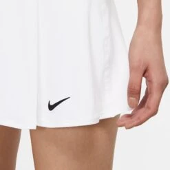 Nike Women's Dri-FIT Victory Flouncy Skirt (White/Black) -Sports Gear Shop CV4732 100 PHSYM002 3144
