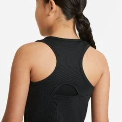 Nike Girls' Dri-FIT Victory Tank (Black/White) -Sports Gear Shop CV7573 010 PHSYM002 3144