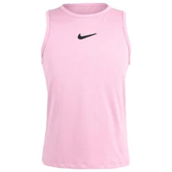 Nike Girls' Dri-FIT Victory Tank (Regal Pink/Black) 7 Nike Girls' Dri-FIT Victory Tank (Regal Pink/Black) -Sports Gear Shop CV7573 695