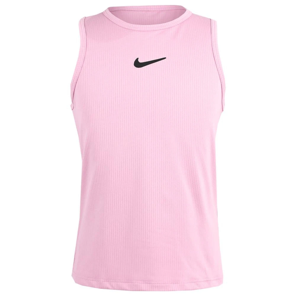 Nike Girls' Dri-FIT Victory Tank (Regal Pink/Black) 5 Nike Girls' Dri-FIT Victory Tank (Regal Pink/Black) - Image 3