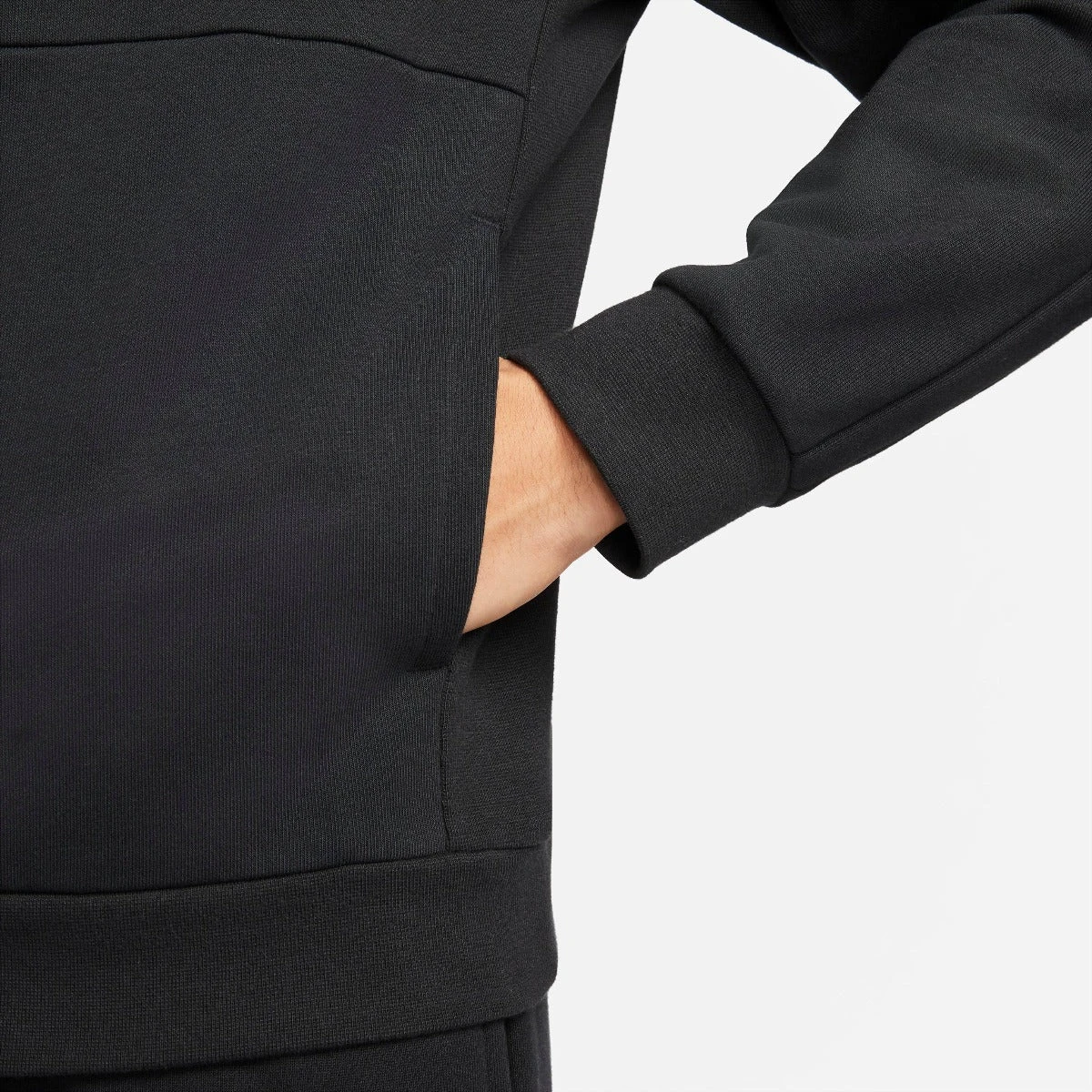 Nike Men's Fleece Heritage Tennis Hoodie (Black) 6 Nike Men's Fleece Heritage Tennis Hoodie (Black) - Image 4