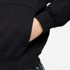 Nike Women's Fleece Heritage Tennis Hoodie (Black) 12 Nike Women's Fleece Heritage Tennis Hoodie (Black) -Sports Gear Shop DC3580 010 PHSYM001 3144