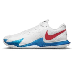 Nike Zoom Vapor Cage 4 Rafa Men's Tennis Shoe (White/Red/Blue) -Sports Gear Shop DD1579 113 PHSLH000 3144