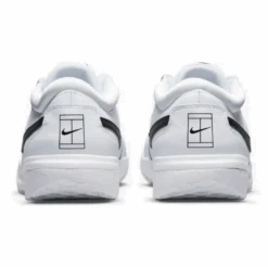 Nike Court Zoom Lite 3 Men's Tennis Shoe (White/Back) -Sports Gear Shop DH0626 100back