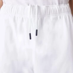 Lacoste Men's Ultra Light Short (White/Navy Blue) -Sports Gear Shop GH6961 522 33