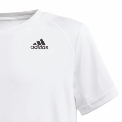 Adidas Boys Club 3 Stripes Top (White/Black) -Sports Gear Shop GK8180 APP photo detail 2 white fa5767f8 43d3 49c2 9d15 d134ec943e8b