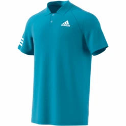 Adidas Men's Club 3 Stripes Polo (Hazy Blue/White) -Sports Gear Shop GL5422 APP virtual standard white