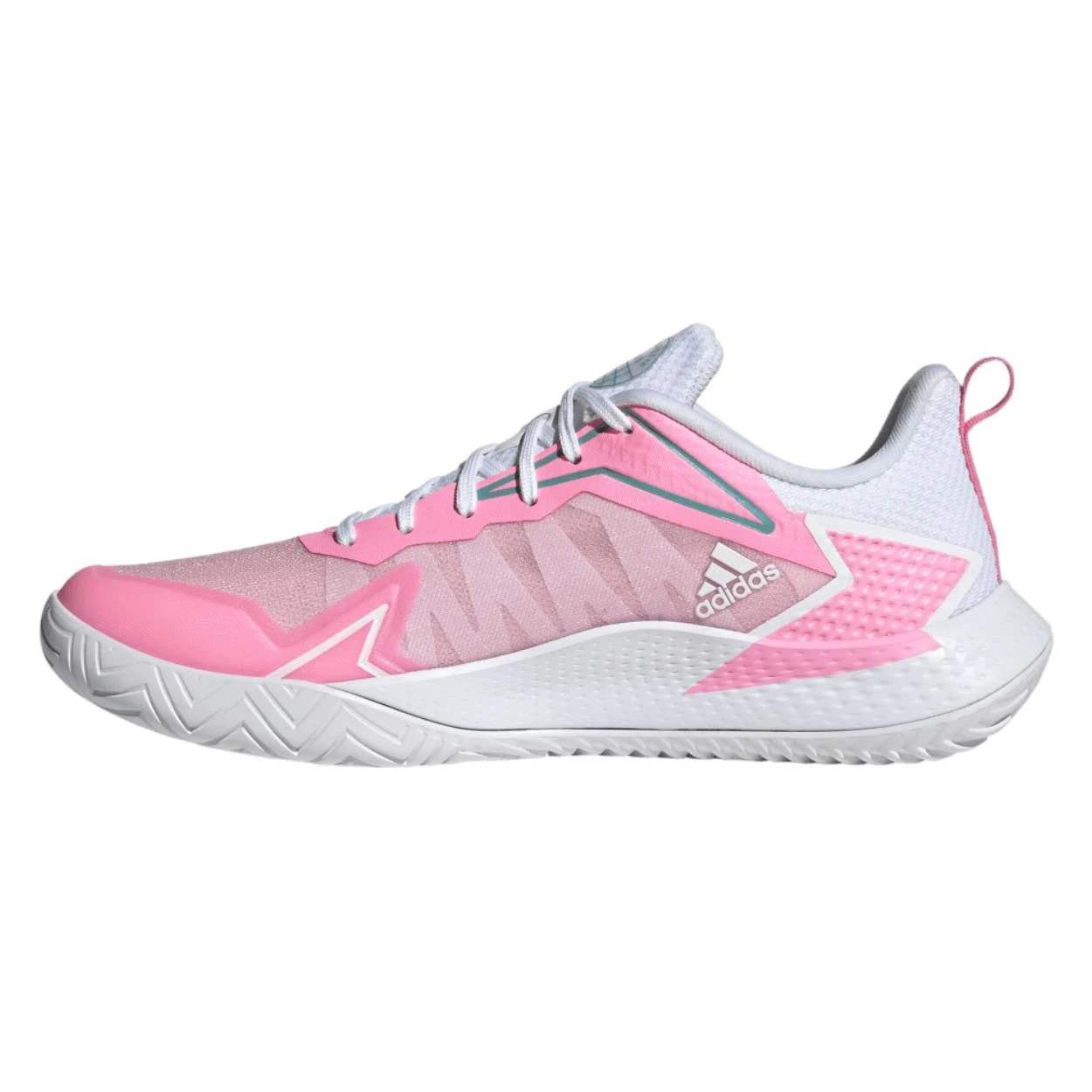 Adidas Defiant Speed Women's Tennis Shoe (Pink/White) 4 Adidas Defiant Speed Women's Tennis Shoe (Pink/White) - Image 2