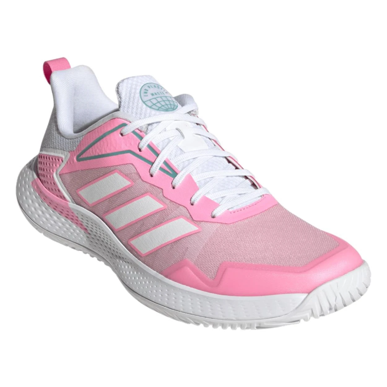 Adidas Defiant Speed Women's Tennis Shoe (Pink/White) 7 Adidas Defiant Speed Women's Tennis Shoe (Pink/White) - Image 5