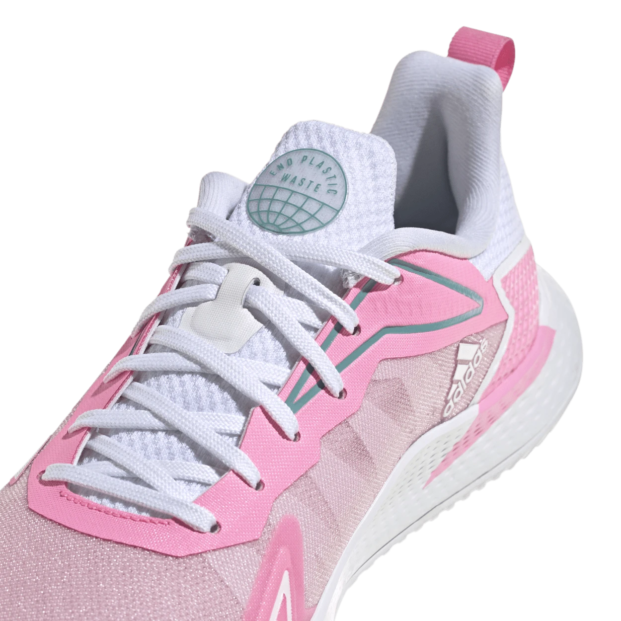 Adidas Defiant Speed Women's Tennis Shoe (Pink/White) 10 Adidas Defiant Speed Women's Tennis Shoe (Pink/White) - Image 8
