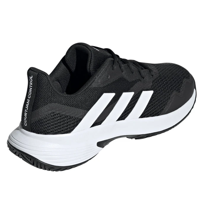 Adidas CourtJam Control Men's Tennis Shoe (Core Black/Cloud White) 9 Adidas CourtJam Control Men's Tennis Shoe (Core Black/Cloud White) - Image 7