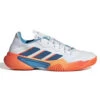 Adidas Barricade Men's Tennis Shoe (Blue/White/Orange) -Sports Gear Shop GW2963 1 FOOTWEAR Photography SideLateralCenterView white