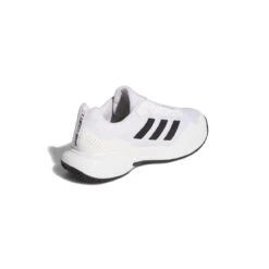 Adidas GameCourt 2 Men's Tennis Shoe (White/Black) -Sports Gear Shop GW2991 7 FOOTWEAR Photography BackLateralTopView white