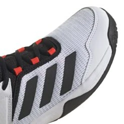Adidas Ubersonic 4 Junior Tennis Shoe (White/Black/Red) -Sports Gear Shop GW2997 9 FOOTWEAR Photography DetailView2 white
