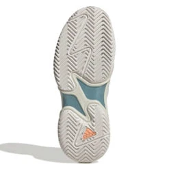 Adidas Barricade Parley Women's Tennis Shoe (White/Grey) -Sports Gear Shop GX6417 4 FOOTWEAR Photography BottomView white