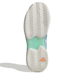 Adidas CourtJam Control Men's Tennis Shoe (Mint/Blue/White) -Sports Gear Shop GY4002 4 FOOTWEAR Photography BottomView white
