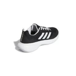 Adidas GameCourt 2 Women's Tennis Shoe (Black/White) 15 Adidas GameCourt 2 Women's Tennis Shoe (Black/White) -Sports Gear Shop GZ0694 7 FOOTWEAR Photography BackLateralTopView white