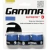 Gamma Supreme Overgrip 3 Pack (Blue) -Sports Gear Shop Gamma Supreme Overgrips BLUE