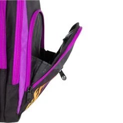 Gearbox Backpack - Court (Purple Accent With Red/Yellow Gradient) -Sports Gear Shop GearboxCourtBackpack6
