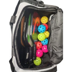 Head Novak Djokovic Duffel Bag (White/Black) -Sports Gear Shop HEAD Djokovic Duffel PB 2