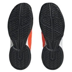 Adidas Ubersonic 4 Junior Tennis Shoe (Red) -Sports Gear Shop HP9698 4 FOOTWEAR Photography BottomView transparent