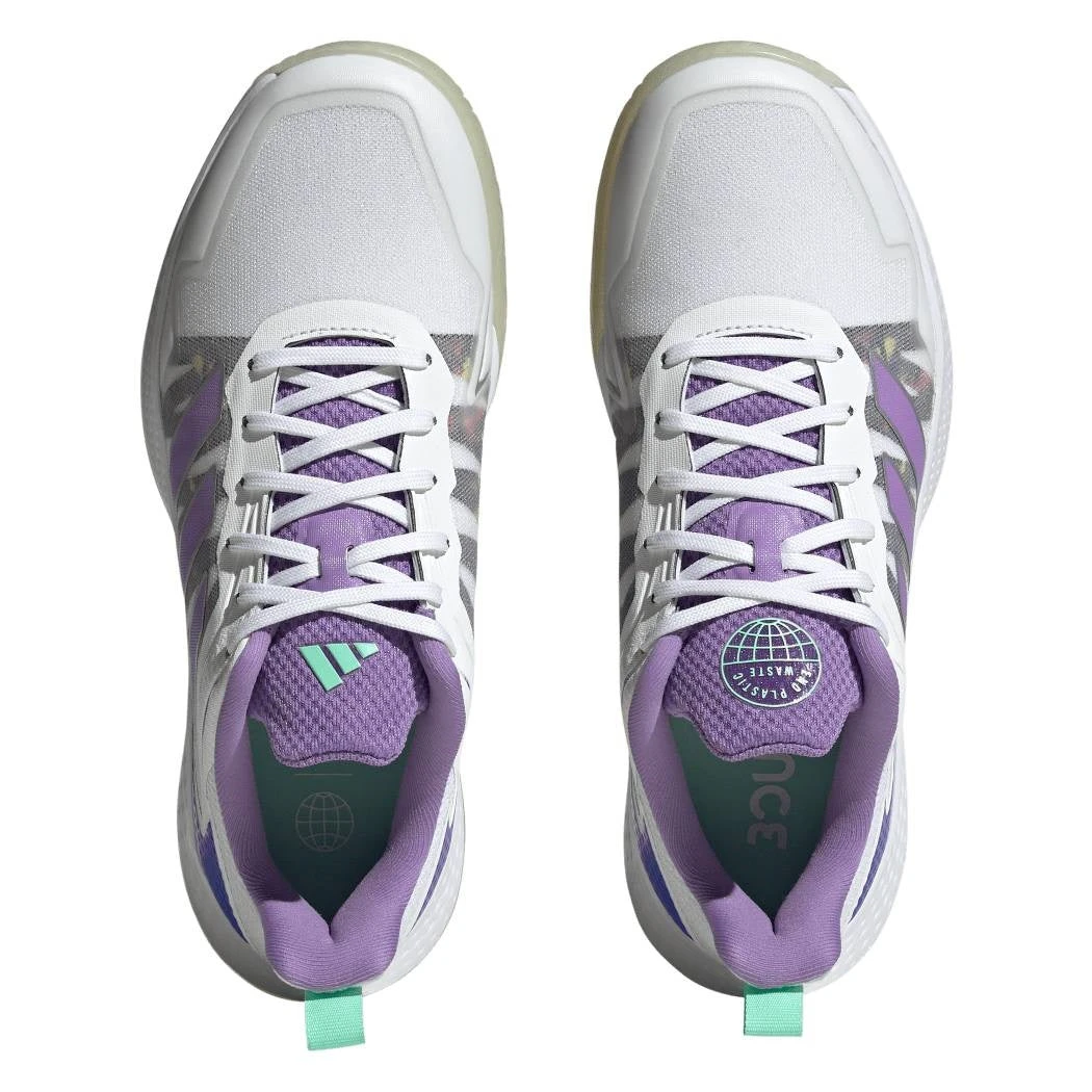 Adidas Defiant Speed Women's Tennis Shoe (White) 7 Adidas Defiant Speed Women's Tennis Shoe (White) - Image 5