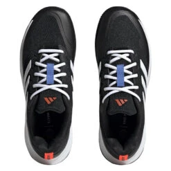 Adidas GameCourt 2 Men's Tennis Shoe (Black/White) -Sports Gear Shop HQ8478 3 FOOTWEAR Photography TopPortraitView transparent