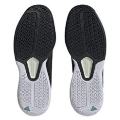 Adidas Courtflash Speed Men's Tennis Shoe (Black/White) -Sports Gear Shop HQ8482 4 FOOTWEAR Photography BottomView transparent