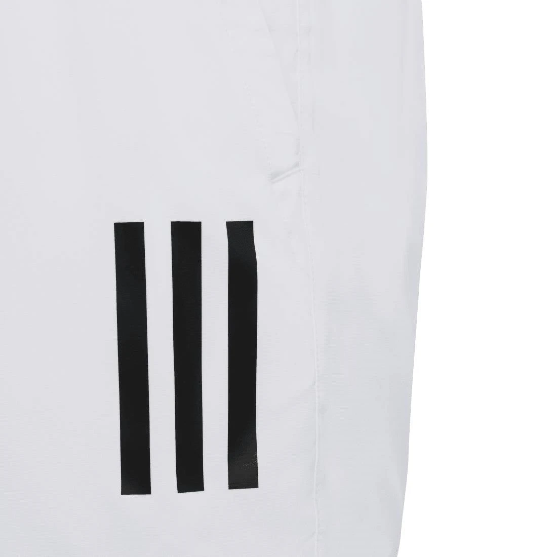 Adidas Boy's 3 Stripe Club Shorts (White) 6 Adidas Boy's 3 Stripe Club Shorts (White) - Image 4