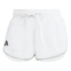 Adidas Women's Club Shorts (White) -Sports Gear Shop HZ4192 2 APPAREL Photography FrontCenterView transparent