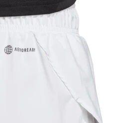 Adidas Women's Club Shorts (White) -Sports Gear Shop HZ4192 6 APPAREL OnModel DetailView1 transparent