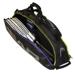 Head Tour Team Combi 6 Pack Racquet Bag (Black/Purple) 11 Head Tour Team Combi 6 Pack Racquet Bag (Black/Purple) -Sports Gear Shop Head 6 Combi 1