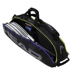 Head Tour Team Combi 6 Pack Racquet Bag (Black/Purple) 9 Head Tour Team Combi 6 Pack Racquet Bag (Black/Purple) -Sports Gear Shop Head 6 Combi 3