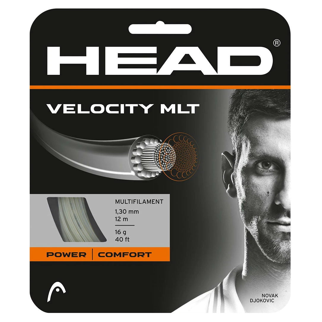 Head Velocity MLT 16/1.30 Tennis String (Natural) 3 Head Velocity MLT 16/1.30 Tennis String (Natural)