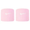 Nike Tennis Premier Wristbands 2 Pack (Pink Foam/White) -Sports Gear Shop N.000.2467 674 P 17BC6LR