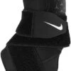 Nike Pro Ankle Sleeve With Strap (Black/White) -Sports Gear Shop N1000673010 FA20 NIKE PRO ANKLE SLEEVE WITH STRAP S PHSLH00019B4LR