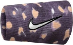 Nike Tennis Graphic Premier Doublewide Wristband (Gridiron/White Onyx)