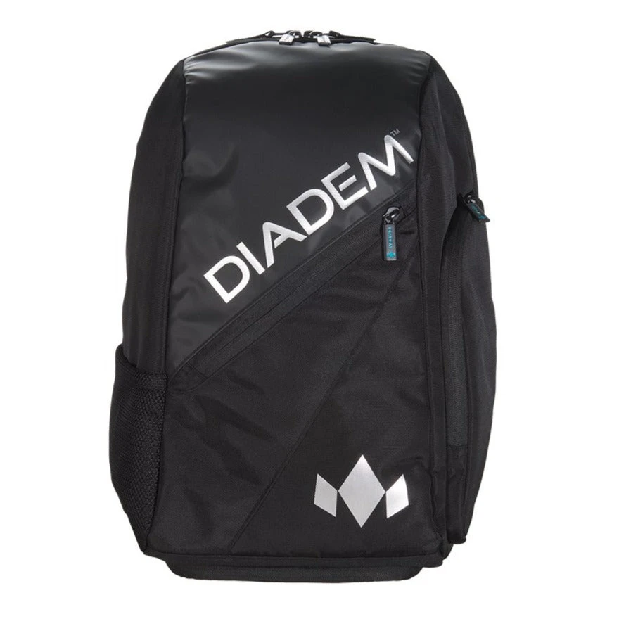 Diadem Nova Tour Backpack Racquet Bag (Black/Chrome) 3 Diadem Nova Tour Backpack Racquet Bag (Black/Chrome)