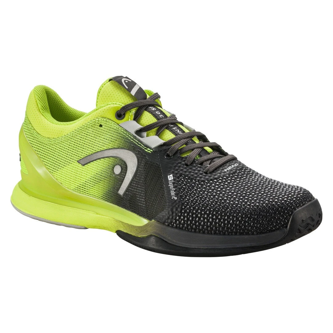 Head Sprint Pro 3.0 SF Men's Tennis Shoe (Black/Lime) 3 Head Sprint Pro 3.0 SF Men's Tennis Shoe (Black/Lime)