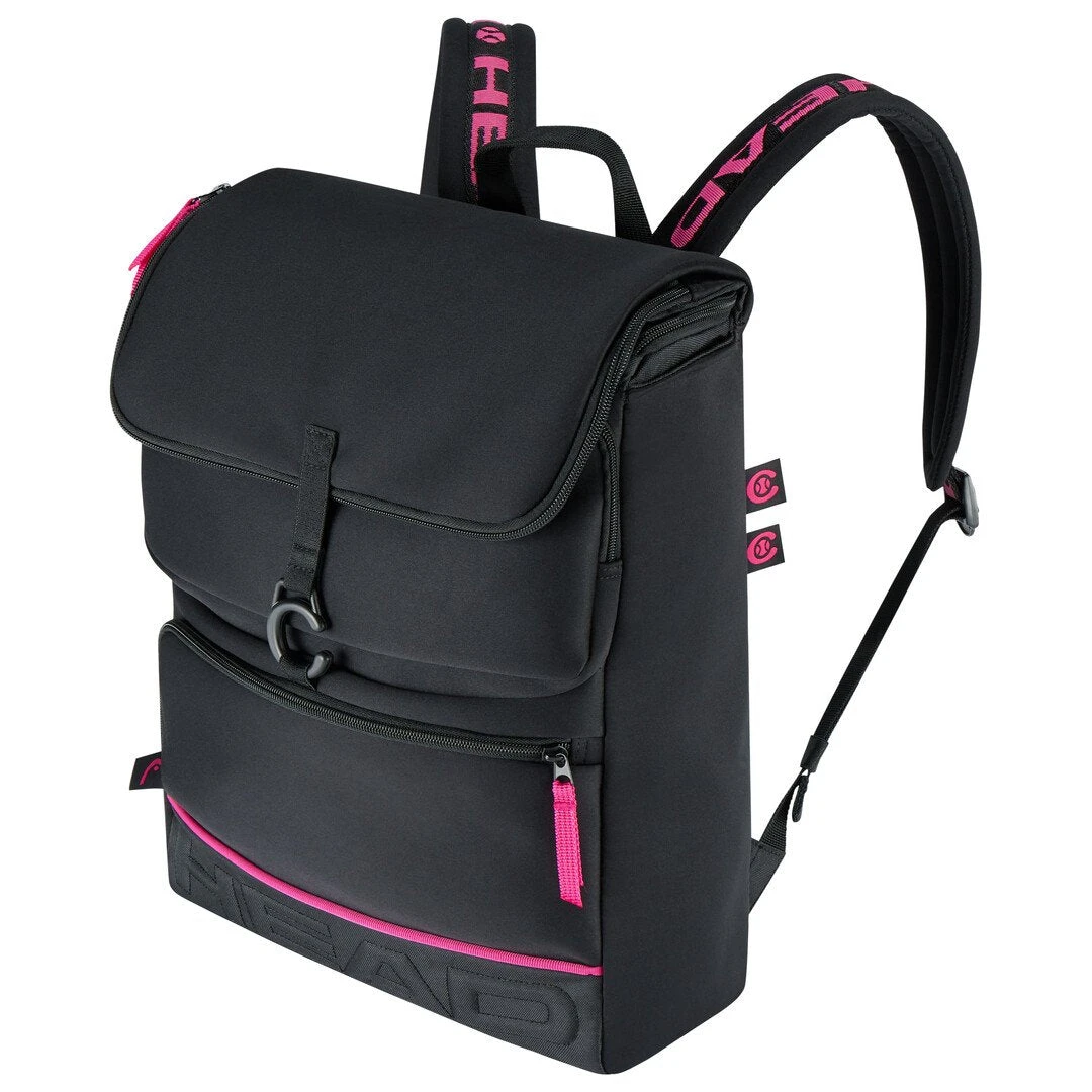 Head Coco Backpack Racquet Bag (Black/Pink) 3 Head Coco Backpack Racquet Bag (Black/Pink)